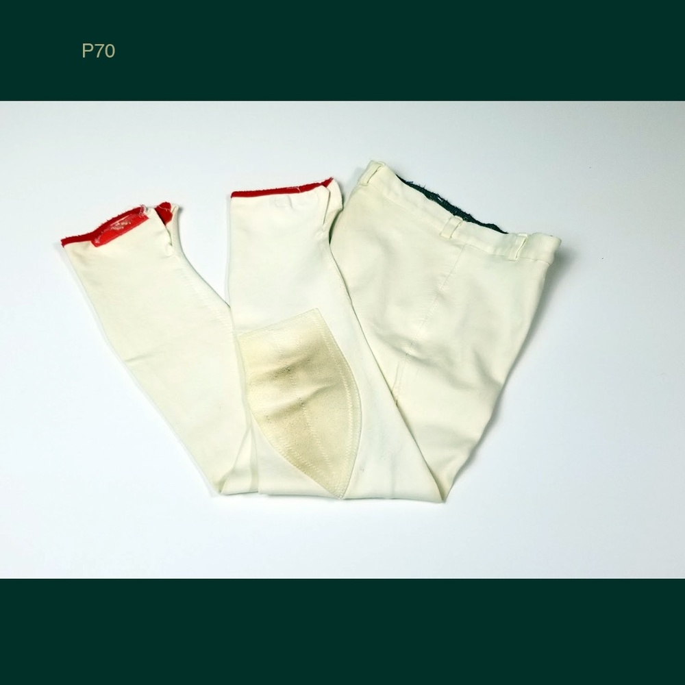 Equestrian Riding Ap. White pants